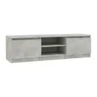 Tv Cabinet Concrete Grey 140X40 Cm Chipboard