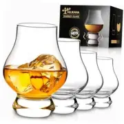 Whiskey Glasses Set of 4, Tequila Glasses, Scotch glasses, Bourbon Glasses,
