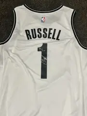 D’Angelo Russell Signed Fanatics NBA Jersey - Brooklyn Nets Authentic