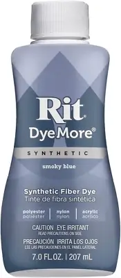 Rit Dyemore Synthetic Liquid Dye, 207 Ml, Smoky Blue