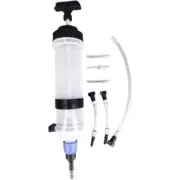 Brake Fluid Extractor Oil Filling Pump 1.5L with Adapters Corrosion-Resistant