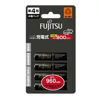 在飛比找樂天市場購物網優惠-FUJITSU 富士通 4號 960mAh 充電電池 4入 