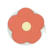 Soft Tape Measure 60-Inch 1.5M Mini Cartoon Measuring Tape Cute, Orange Flower