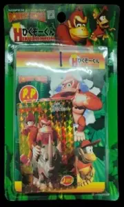 1995 Nintendo Donkey Kong Amada P.P Card Hikuzohkun Sealed Blister Pack Japan