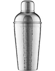 [Maxwell & Williams] Cocktail & Co Lexington Hammered Cocktail Shaker Gift Boxed 500ML in Silver