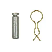Draw Bar Clevis Pin & Spring Clip CBPN804A Fits Ford/New Holland Models