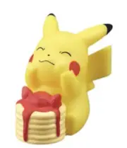 POKEMON KIDS PIKACHU and PANCAKES Finger Puppet Figure BANDAI NINTENDO