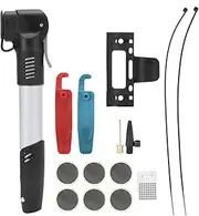 DUUTI Bike Tire Repair Inflate Tool Kit with Patch Stainless Steel File Inflatable Needle