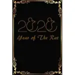 YEAR OF THE RAT CHINESE NEW YEAR: JOURNAL BOOK, CHINESE NEW YEAR GIFT IDEAS 2020 YEAR OF THE RAT