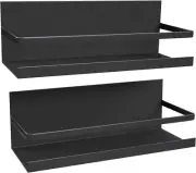 2 Pack Magnetic Spice Rack For Refrigeratorheave Duty Magnetic Shelf For Kitchen