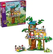 LEGO Friends Friendship Tree House Hangout Toy for 8+ Year Old Girls & Boys, with a Garden, Mini-Dolls, Kids' Toy Animal Figures and Food Accessories for Imaginative Play, Creative Building Set 42652