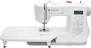 [Singer] C7290Q Computerized Sewing & Quilting Machine with Extension Table, 12 Presser Feet & Accessories|417 Stitch Applications, 8 One-Step Buttonhole Styles, Alphabet, LCD & Built-in Needle Threader