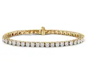 4 ct. tw. Four-Prong Diamond Tennis Bracelet