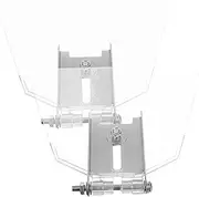 ANDRESLAD 2pcs Bench Grinder Hanging Set Safety Goggles Stainless Eye Protection for Grinding
