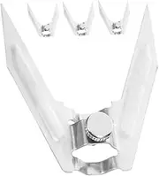 Rotating Spit Chicken Forks Set Stainless Steel for Home Oven Barbecue Skewers Easy to Clean