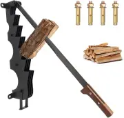Kindling Splitter for Wood, Wall Mounted Wood Splitter, Portable Manual Log Spli