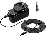 6V 1A 6W 1.8M Long Power Supply Adapter, AC DC Switching Adapter (Input 100-240V, Output 6Volt 1Amp/1000mA), DC 6V Wall Mount Transformer Plug, SAA Certified(5.5x2.1mm Connector Included)