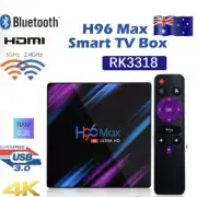 H96 Max Smart TV Box (BULK LOT X 7) 4G+32G Android 10 Dual WiFi Quad Core