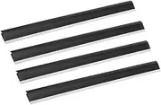 GRADENEVE 4pcs Dustpan Edge Strip Replacement Durable Plastic Lip for Dustpan Accessories Convenient Edge Bars for Cleaning Tools Sturdy Reliable Design