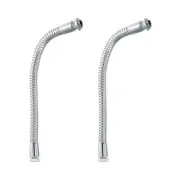 2Pcs 7.9" Metal Gooseneck Flexible M10/M8 Multifunction Universal Holder