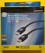 Monster 3D High Speed 4K ULTRA-HD HDMI Cable with Ethernet 7 Meters (22.9 feet)