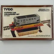 Tyco Hopper Car Unloading Set No. 862 HO Scale New Sealed Original Box