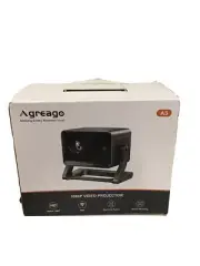 [Electric Focus/Auto Correction] Projector with WiFi and Bluetooth, 4K Support N