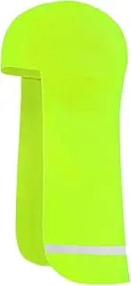 [iplusmile] Headwear Night Riding Safety Reflective Helmet Women's Beanie Cap Bulk Beanie Caps Long Tail Turban h Light Green