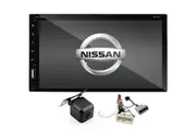 Elinz Nissan 7" In Dash Head Unit DVD Player Double Din Octa Core Android 10 GPS WiFi Reverse Camera Car Stereo T2