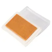 1X(Rubber stamp ink pad stamp inkpad Ink Pad - Gold U6P3)6332