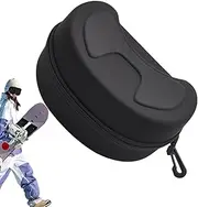 [Generic] Ski Goggle Box - Ski Goggle Case, Hard Ski Goggle Case EVA Box, Snow Swim Goggles Storage Water Resistant Shockproof Shell, Safety Zippered Case Hard EVA Protection Shell for Snow Sport