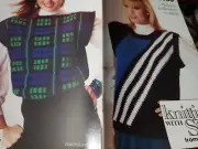 Vintage Knitting with Style Simplicity Booklet 0430 Pattern Pullovers