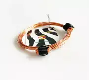 African Elephant Knot Bracelet - 2 Knot BLACK & COPPER Color Metal V2 made -Zim