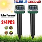 Mole Repellent Solar Powered Snake Vole Gopher Ultrasonic Rat Mouse Repeller