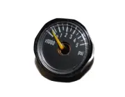 5000 PSI Gauge for Paintball Air Tank by (5k Gauge Black, with 3k and 4.5k Ta...