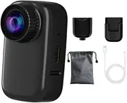 Snblzhef Action Thumb Camera Anti-Shake 4K WiFi Pocket Camera Wireless Remote Control Outdoor Cycling Bodycam Sports Camera A