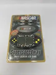 NASCAR Superspeedway Multi Screen LCD Electronic Handheld Game *Sealed*