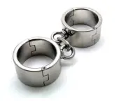 BDStyle BDSM Fetish Hardcore Metal Bondage Cuffs Ankle Wrists Restraints