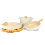Neoflam Fika 24, 28cm Fry pans, 22cm Deep stockpot Plus