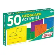 Junior Learning 50 Geoboards Activities Grades 1-5 (JRL342)