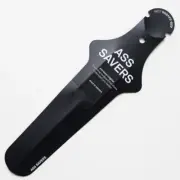 Ass Savers Ass Saver Original Foldable Saddle Mudguard Black Bicycle Fender