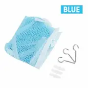 Soft Large Toy Hammock Mesh Net Bedroom Nursery Toys Storage Teddy Bear - Blue