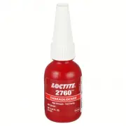 10 Pack LOCTITE High-Strength Threadlocker: 2760, Red, 0.34 fl oz Bottles