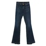[Seafarer] Seafarer Capucine Flap-pocket Bootcut Jeans 29 US BLUE