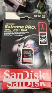 SanDisk 1TB Extreme PRO SDXC UHS-II Memory Card - SDSDXEP-1T00-GN4IN New