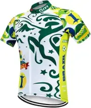 (USA Seller) Brazil FIFA World Cup Men's Cycling Short Sleeve Jersey