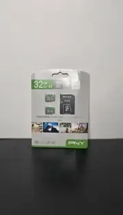 PNY 32GB 100MB Class 10 UHS-1 microSDHC Flash Card Elite w/ SD card Adapter