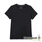 【SMARTWOOL】女圓領短袖T恤『黑』SW016640