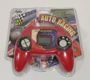 Vintage Super Auto Racing Handheld Electronic LCD Game 1999 MGA ~Works Great~