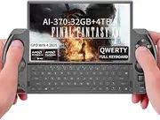 GPD Win 4 2025 [AMD AI 370-32GB+4TB] 6 Inches Mini Handheld Win 11 PC Game Console Gameplayer 1920X1080 Touchscreen Laptop Tablet PC Black